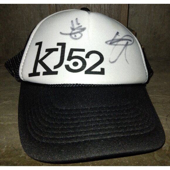KJ52 Autographed Hat Christian Rapper Band - Picture 8 of 9
